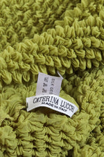 Silk Georgette Kiwi Popcorn Top L/XL