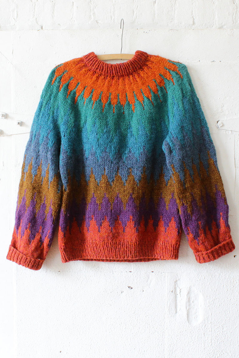 Starburst Wool Sweater