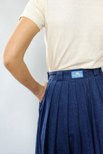 Pleated Denim Midi XS/S
