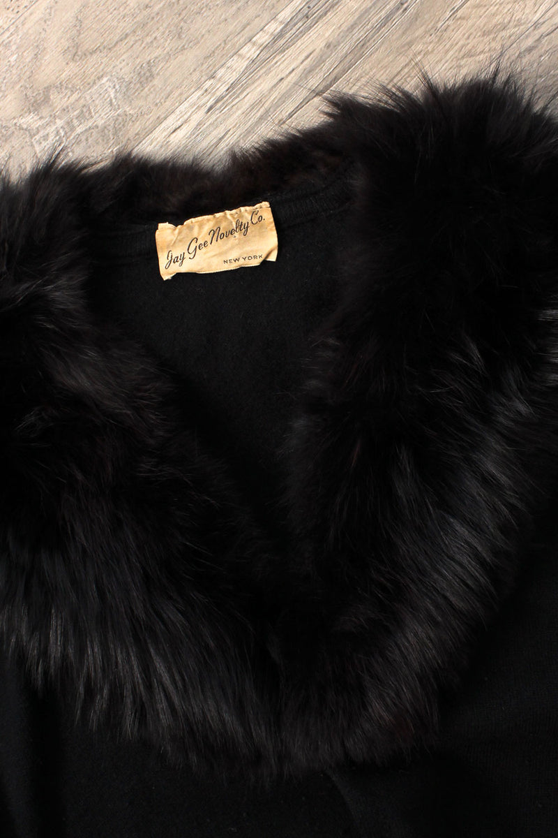 Jay Fur Collar Cardigan M/L