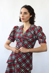 Clover Plaid Cord Set S/M