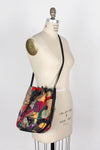 Snakeskin Collage Bucket Bag