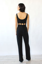 Della Cutout Midriff Jumpsuit XS/S