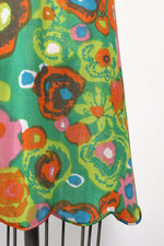 Artemis Painterly Floral Slip Skirt S/M