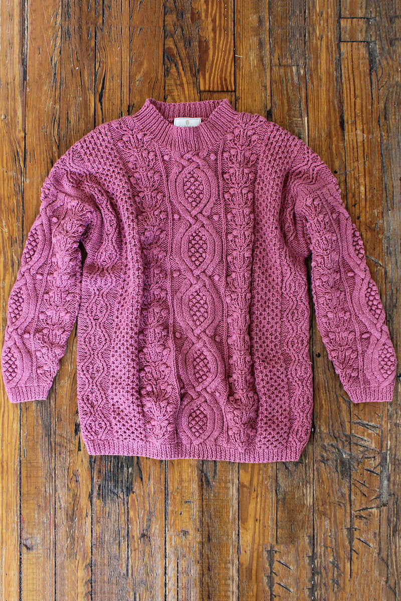 Dusty Rose Sweater Dress OMNIA Dusty Rose Sweater Dress OMNIA