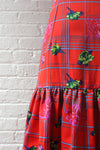 Japanese Floral Flounce Dress S/M