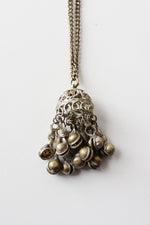 Indian Bell Pendant Necklace