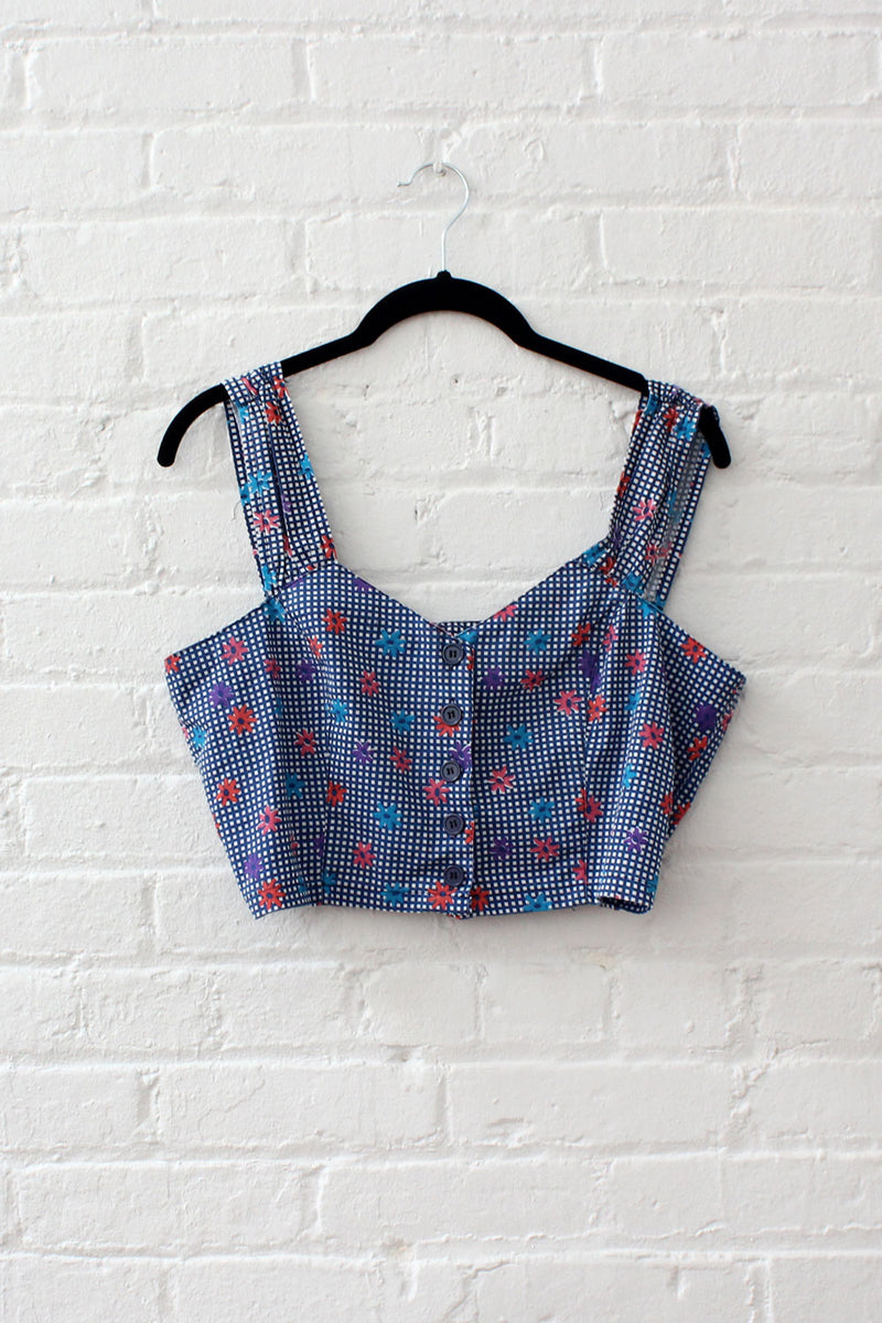 Bonjour Daisy Crop Top M