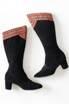 Woven Go Go Boots 8