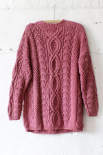 Dusty Rose Sweater Dress