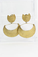 70s Brass Renaid Earrings