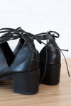 Corsina Cutout Leather Booties 7-7.5