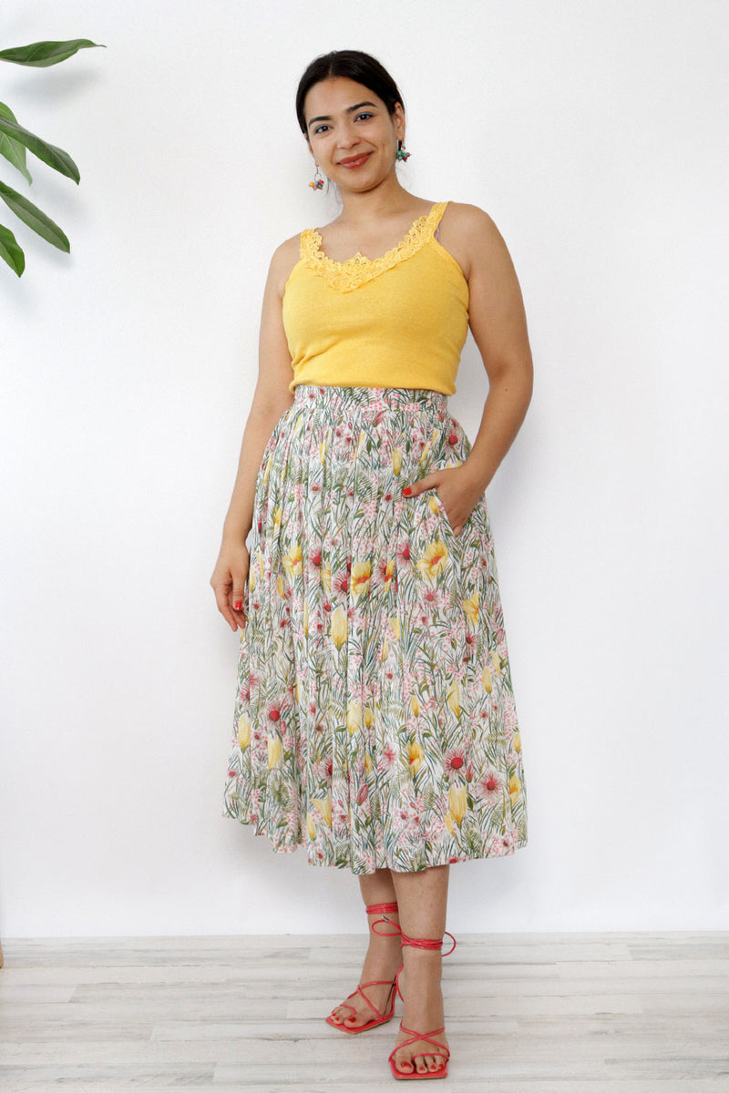 Perry Wildflower Full Skirt L