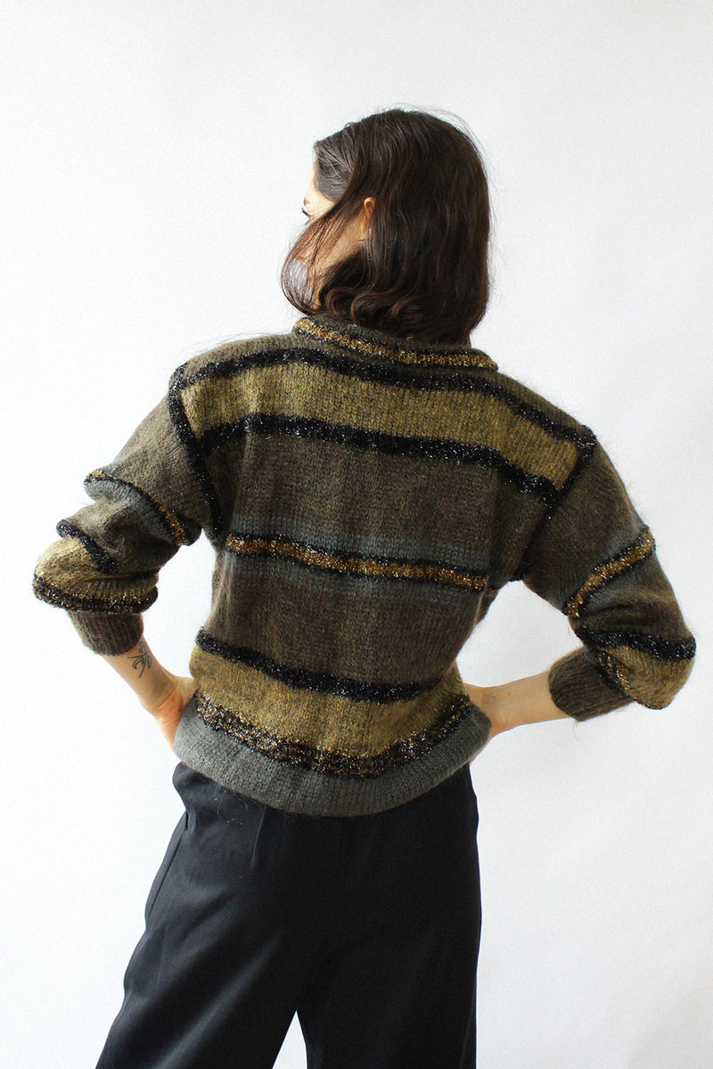 Bronzed Mohair Sweater S