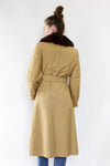 Main Street Trench with Fur S/M