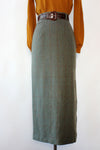 Ralph Lauren Sage Wool Skirt S