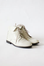 Cream Ankle Boots 7