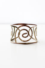 Triple Swirl Cuff