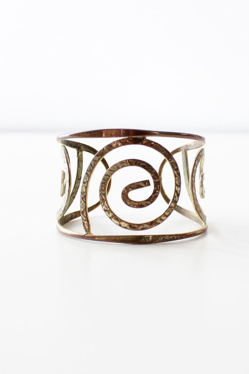 Triple Swirl Cuff