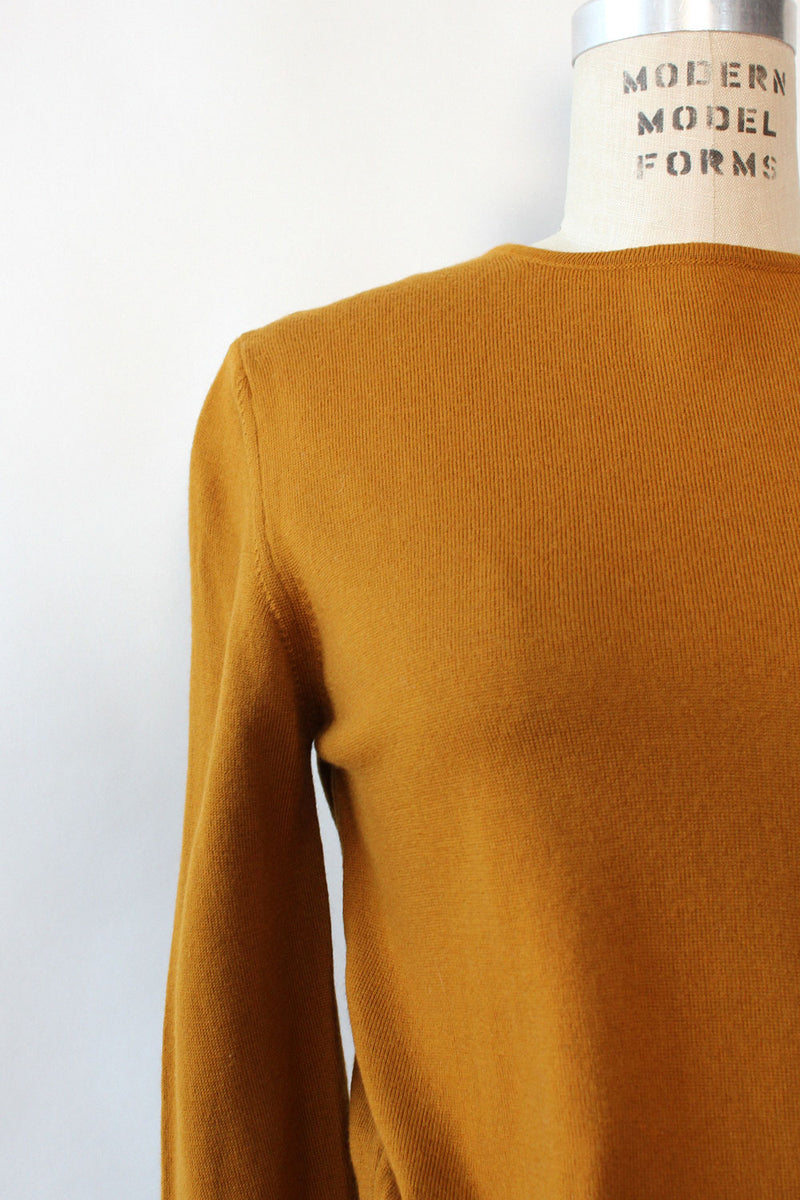 Mustard Wool Top XS-M