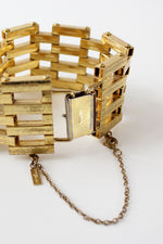 Monet Gold Brick Bracelet