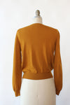 Mustard Wool Top XS-M