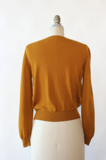 Mustard Wool Top XS-M