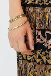 Wavy Mixed Metal Bracelet