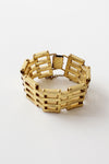 Monet Gold Brick Bracelet