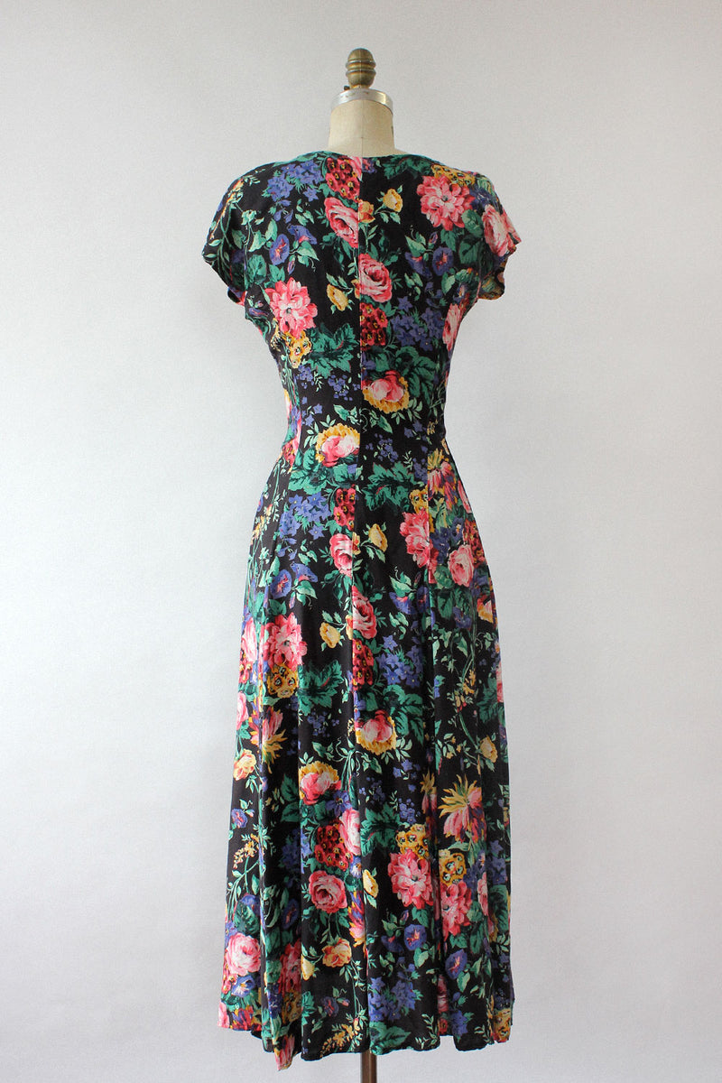 Starina Moody Floral Dress S/M