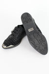 Metal Tip Creeper Style Buckle Flats 5.5