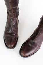 Buckled Leather Boots 8