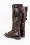Buckled Leather Boots 8