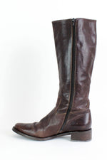 Buckled Leather Boots 8