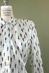 Notations People Print Blouse M/L