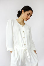 Cool Cream Jumpsuit M