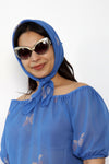 Strawberry Fields Sheer Chiffon 3pc Set L