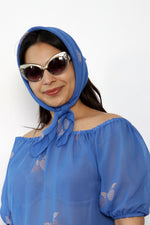 Strawberry Fields Sheer Chiffon 3pc Set L