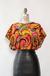 Psychedelic Swirl Top L