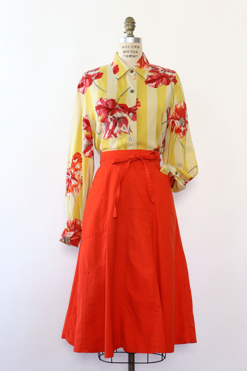 Supersails Flared Wrap Skirt M/L