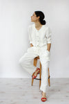Cool Cream Jumpsuit M