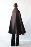 Wednesday Buttoned Cape