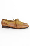 Tan Spectator Oxfords w/ Tassel Laces 8.5