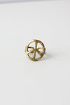 Brass Peace Ring