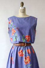 Batik Floral Tea Dress L/XL