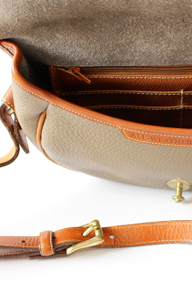 Dooney & Bourke Vintage Pebble Leather Lock Shoulder Bag