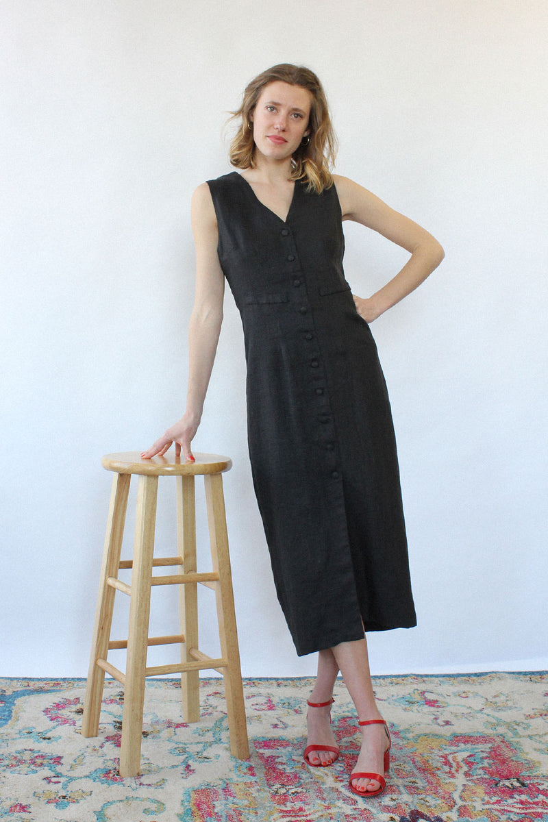 Tailored Linen Dress XS/S