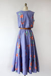 Batik Floral Tea Dress L/XL