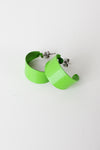 Lime Green Hoops