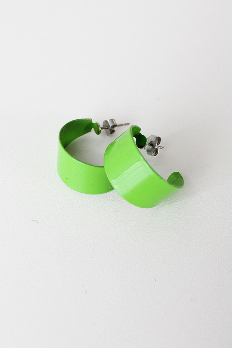 Lime Green Hoops